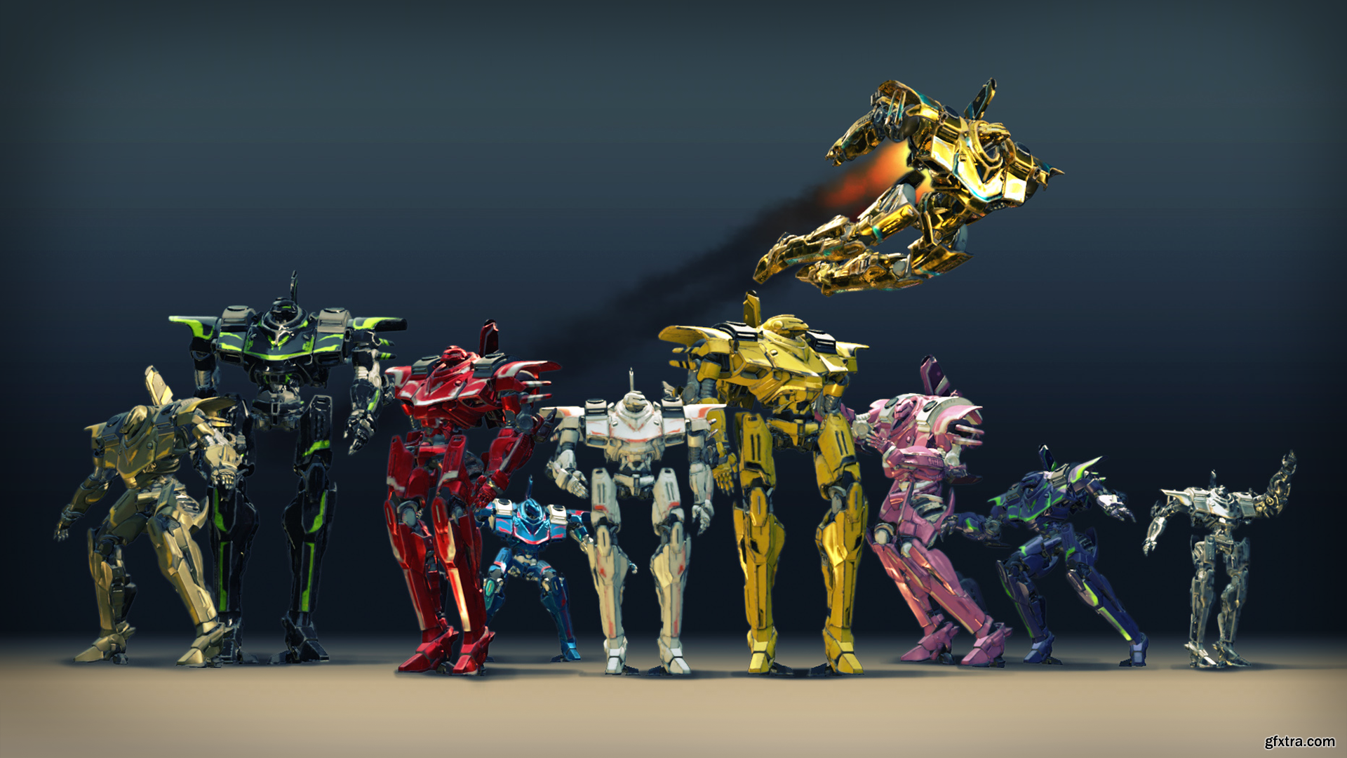 ZMech Robot Giant for Unreal Engine » GFxtra