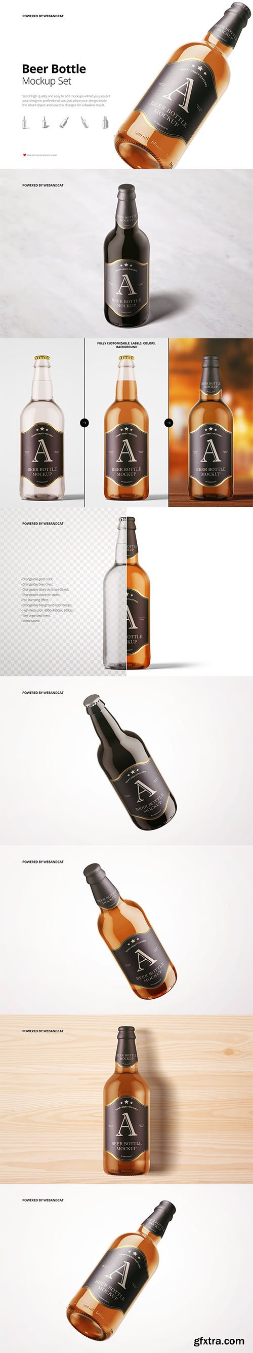 Beer Bottle Mock-up Beer Bottle Mock-up