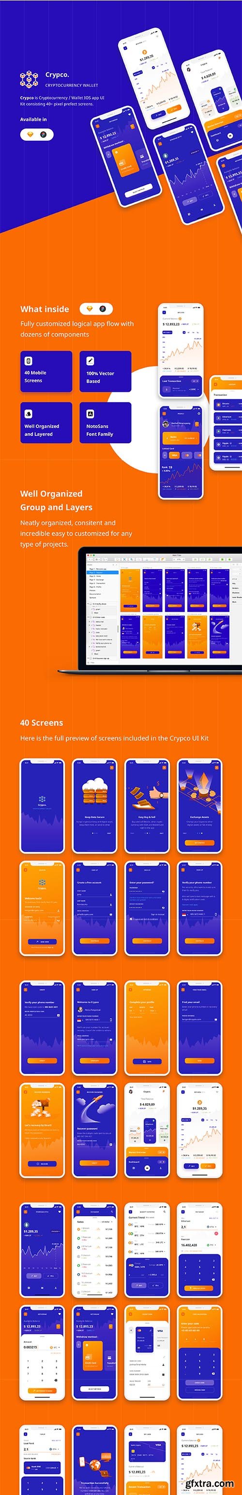 Crypco UI Kit Crypco UI Kit