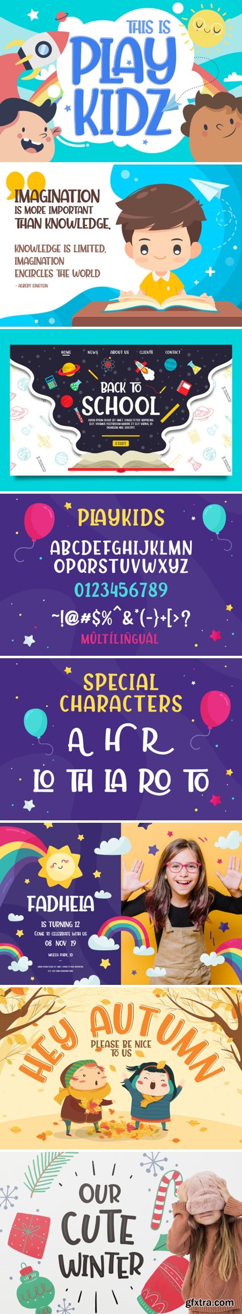 Playkidz Font