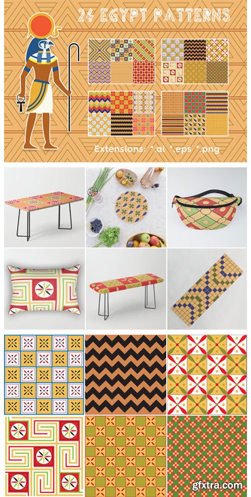 24 Egypt Patterns 2002947 24 Egypt Patterns 2002947