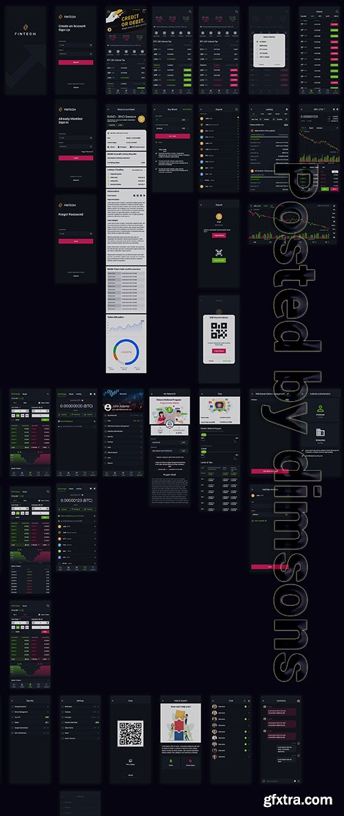 Crypto Curry - Premium Mobile UI Kit for Blockchain Crypto Curry - Premium Mobile UI Kit for Blockchain