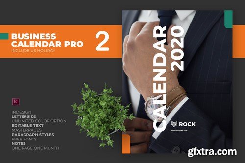 2020 Clean Business Calendar Pro with US Holiday 2020 Clean Business Calendar Pro with US Holiday