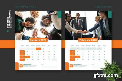 2020 Clean Business Calendar Pro with US Holiday 2020 Clean Business Calendar Pro with US Holiday