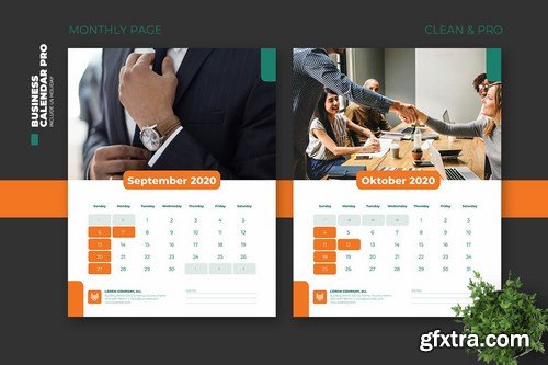 2020 Clean Business Calendar Pro with US Holiday 2020 Clean Business Calendar Pro with US Holiday
