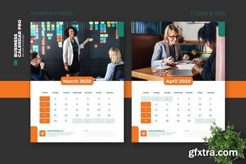 2020 Clean Business Calendar Pro with US Holiday 2020 Clean Business Calendar Pro with US Holiday