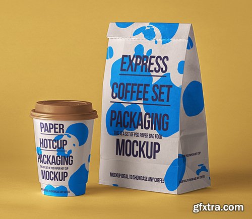 Psd Coffee Packaging Mockup Set 2 Psd Coffee Packaging Mockup Set 2