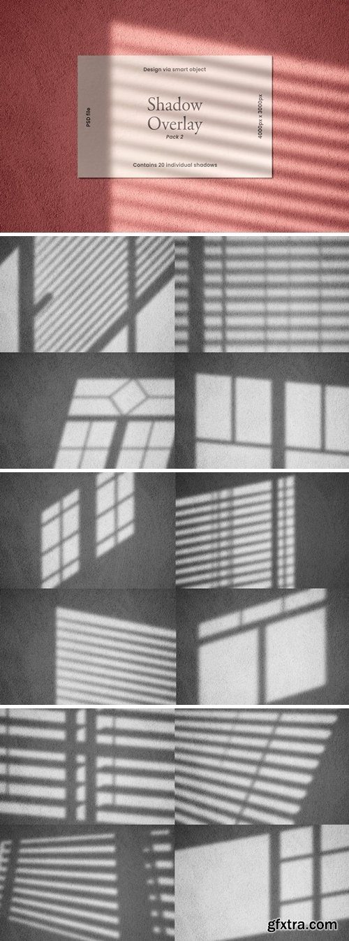 Realistic Shadow Mock-Up Collection #02