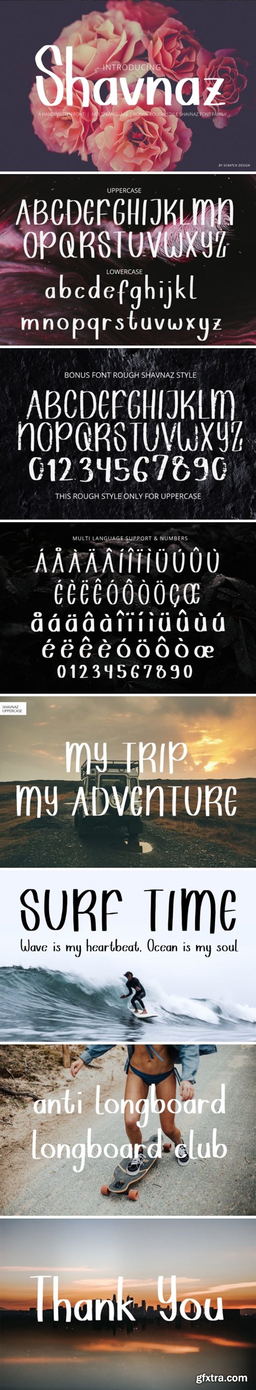 Shavnaz Font