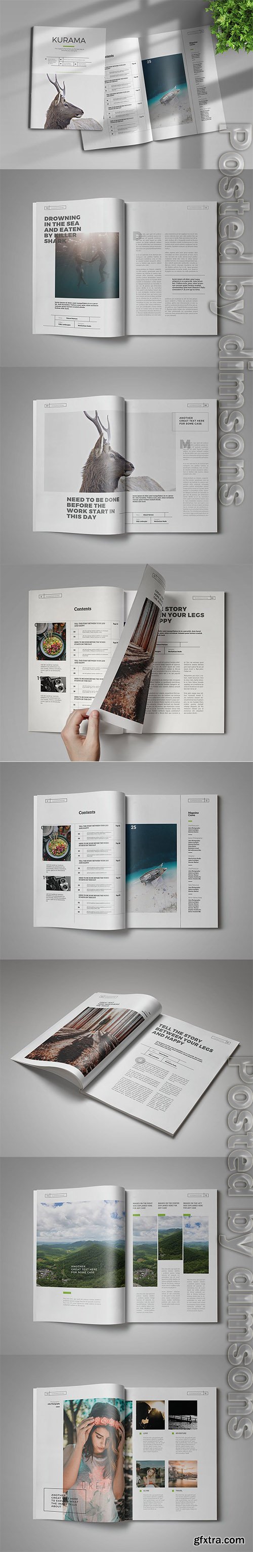 InDesign Magazine Template InDesign Magazine Template