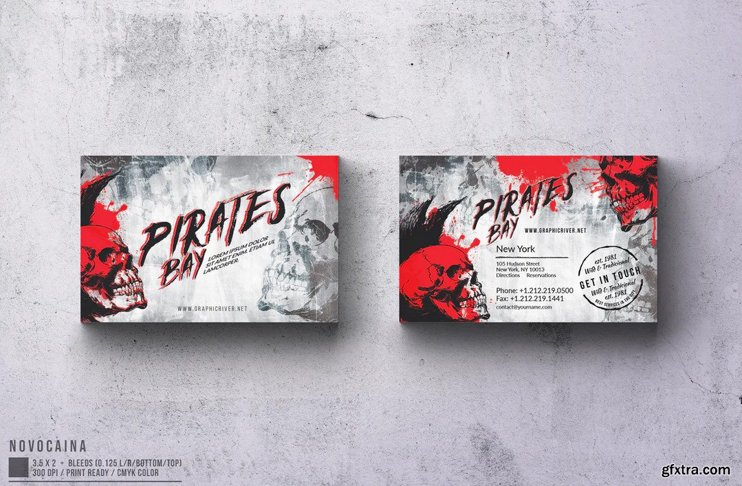 Vintage Business Card Design GFxtra