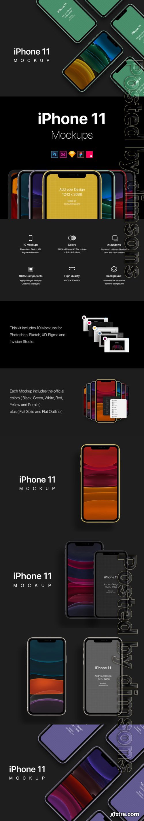 iPhone 11 Mockups