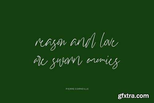 CM - Williamson - Luxury Signature Font 4297132