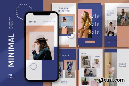Minimal - Instagram Stories Template