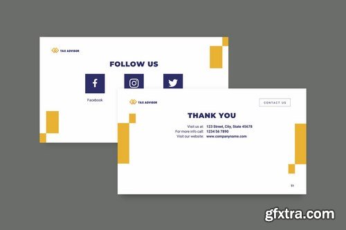 Tax Advisor PowerPoint Presentation Template