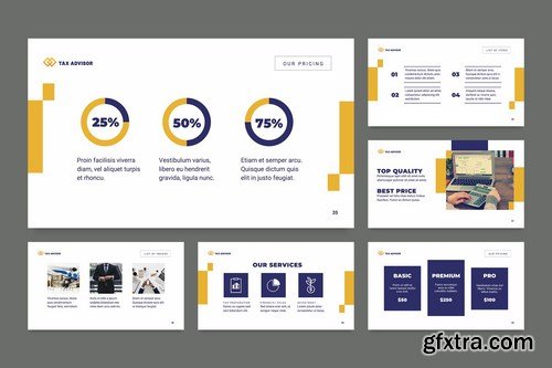Tax Advisor PowerPoint Presentation Template