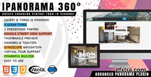 CodeCanyon - iPanorama 360° v1.5.8 - Virtual Tour Builder for WordPress - 17028820