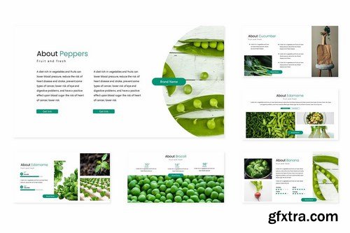 Vegetables - Powerpoint Google Slides and Keynote Templates