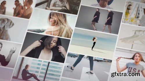 Videohive Video Wall Mosaic Logo Reveal Intro 25024089