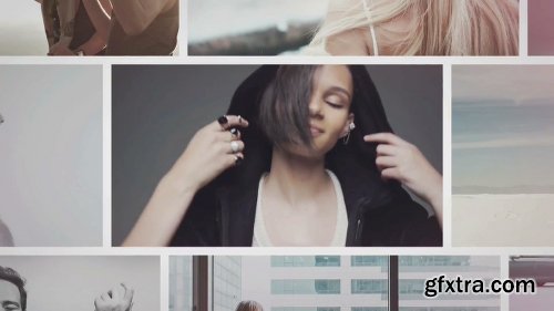 Videohive Video Wall Mosaic Logo Reveal Intro 25024089