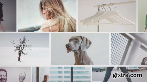 Videohive Video Wall Mosaic Logo Reveal Intro 25024089