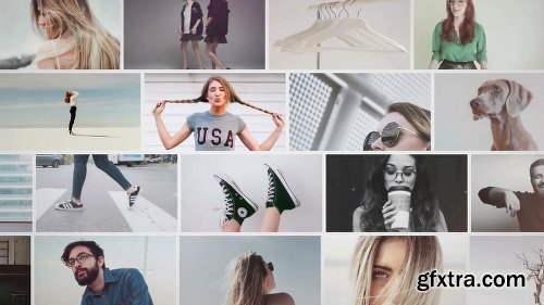 Videohive Video Wall Mosaic Logo Reveal Intro 25024089