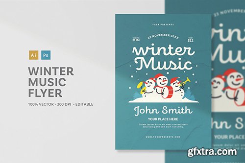 Music Winter Flyer