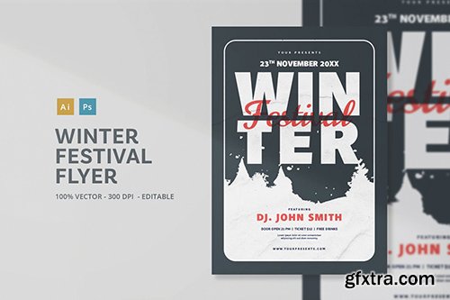 Winter Festival Flyer Winter Festival Flyer