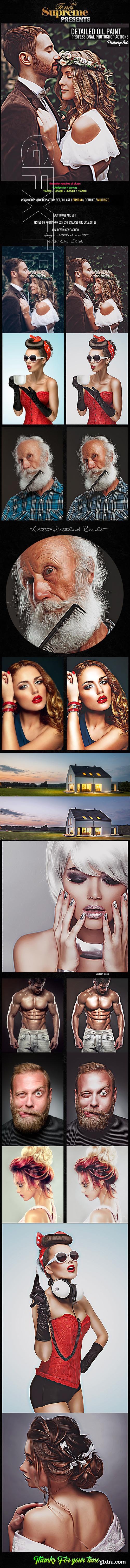 GraphicRiver - Detailed Oil Painting Photoshop Actions 24722683