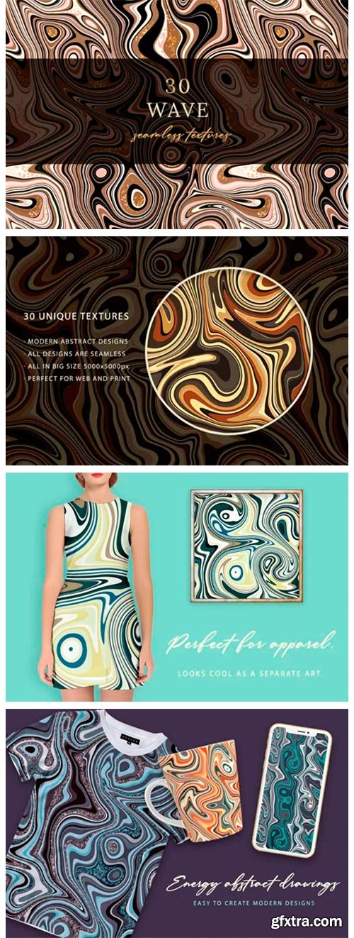 30 Wave Seamless Textures 2029969 30 Wave Seamless Textures 2029969