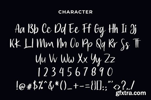 CM - Caroline Handwritten Brush Font 4311119