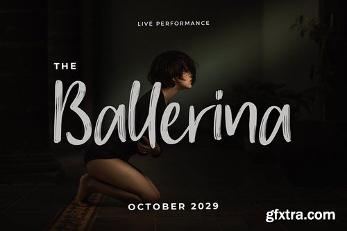 CM - Caroline Handwritten Brush Font 4311119