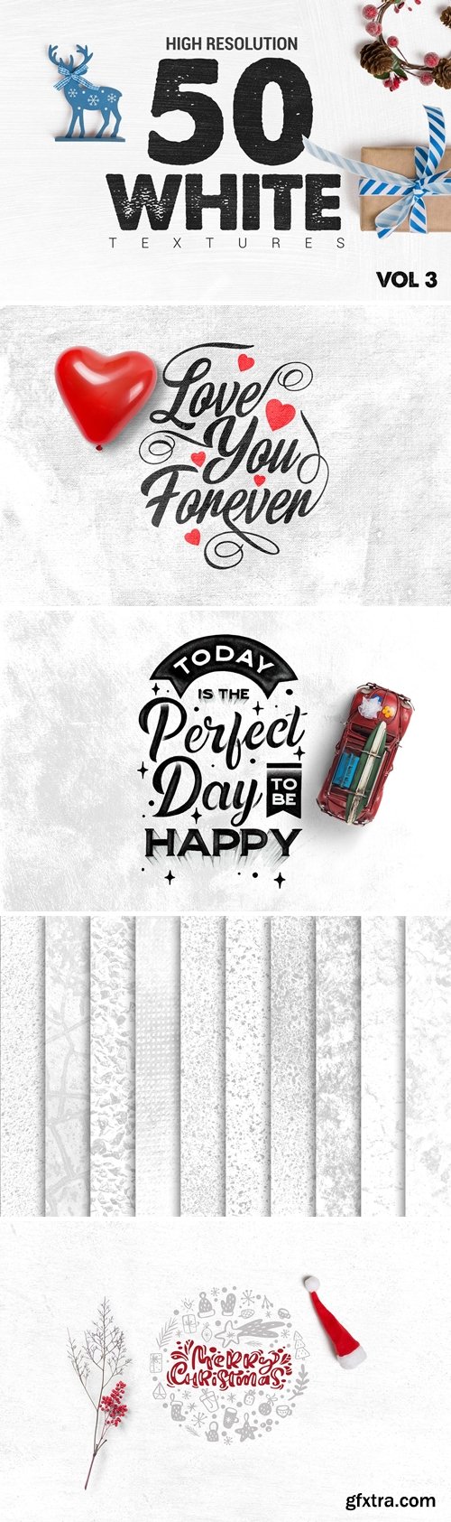 Bundle White Textures Vol3 x50