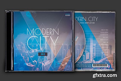 Modern City CD Cover Artwork