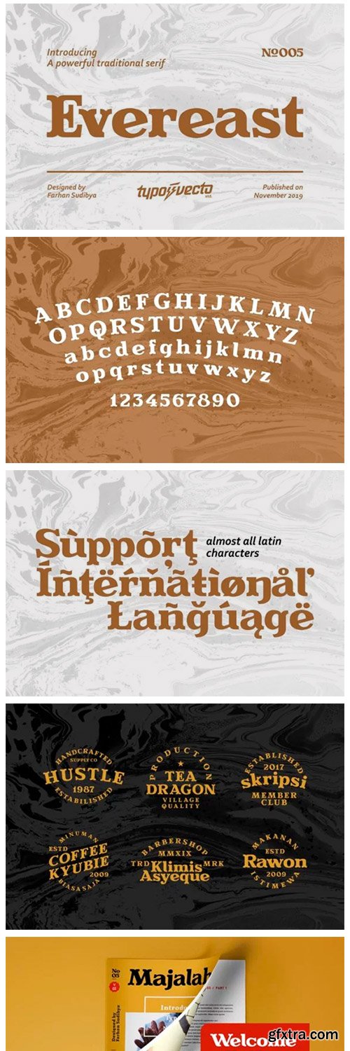 Evereast Font Evereast Font