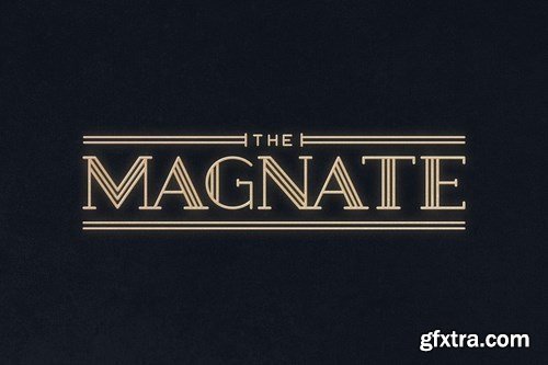 CM - Magnate Typeface 4313231