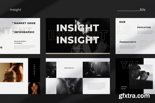 Insight Powerpoint, Keynote and Google Slides Templates
