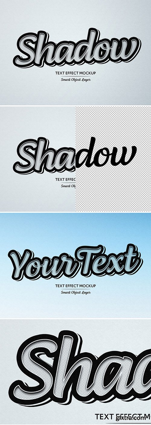 Black Pop Art Shadow Text Effect 302985863 Black Pop Art Shadow Text Effect 302985863