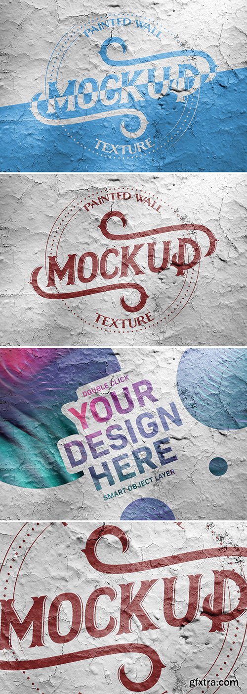 Painted Wall Texture Mockup 302716345 Painted Wall Texture Mockup 302716345