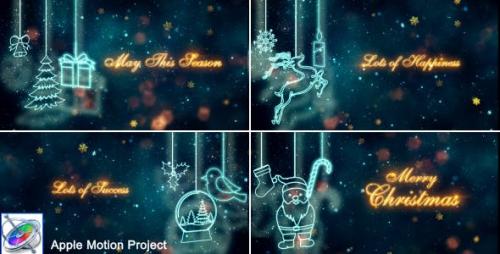 Videohive - Christmas Titles - Apple Motion