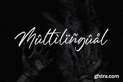 Frintake - Brush Calligraphy Font