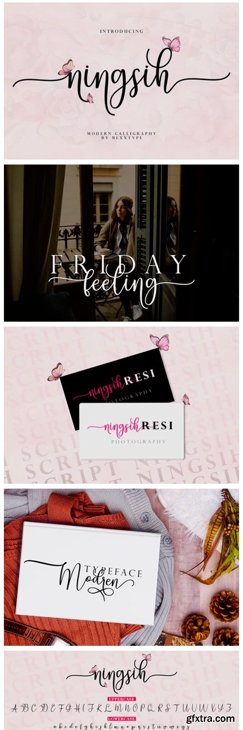Ningsih Font Ningsih Font