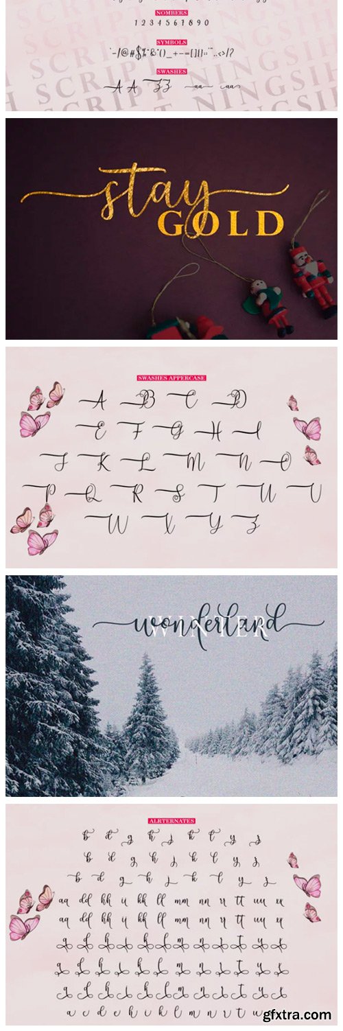 Ningsih Font Ningsih Font