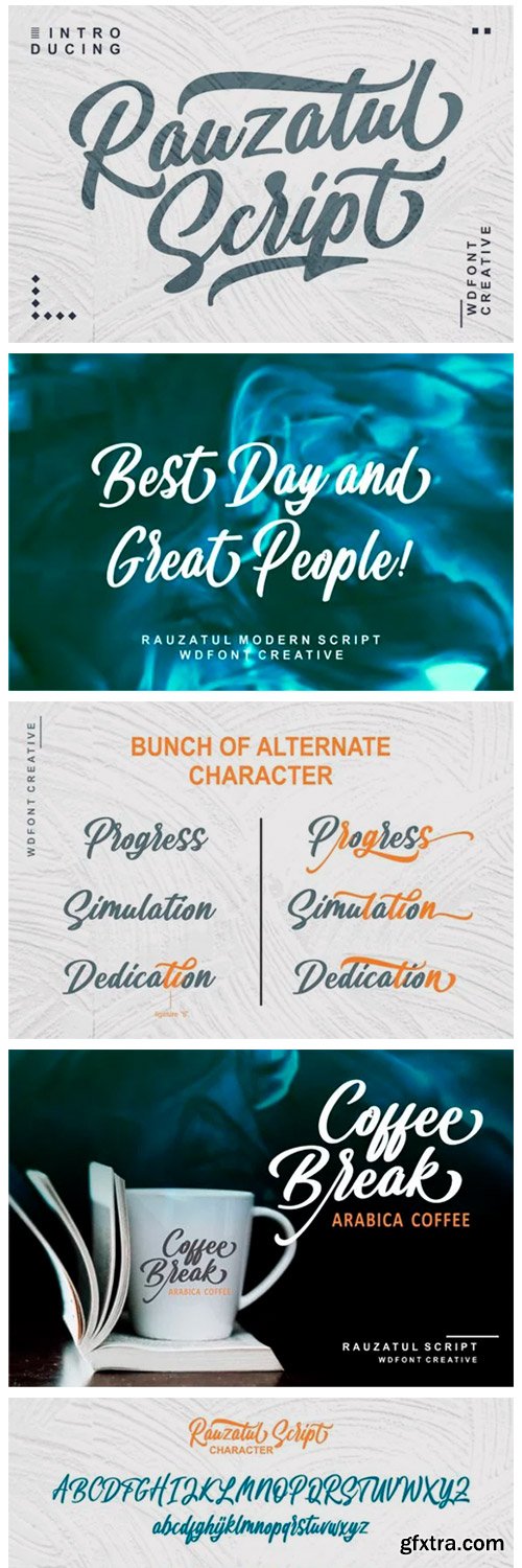 Rauzatul Font Rauzatul Font