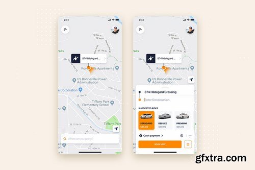 Mobile App UI Kit Templates Pack