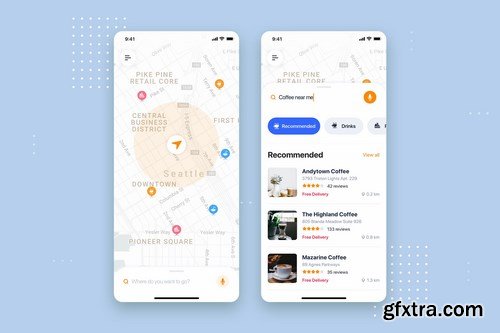Mobile App UI Kit Templates Pack
