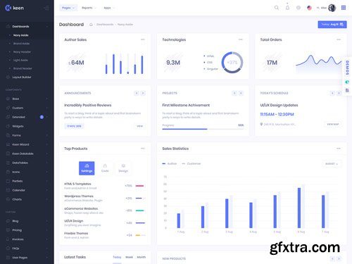 Keen v1.4.3 - The Ultimate Bootstrap Admin Theme - GetBootstrap