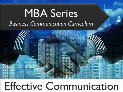 Oreilly - MBA Series Business Communication Curriculum: Effective Communication - 9781634625869