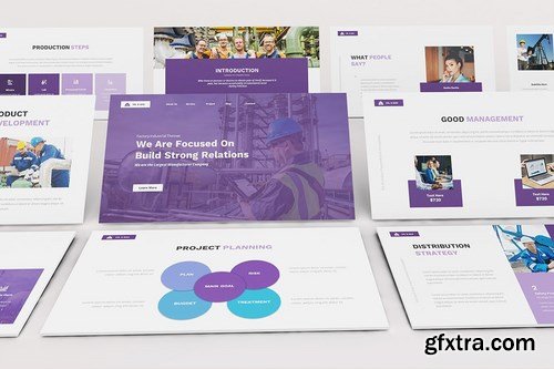Oil & Gas Powerpoint Google Slides and Keynote Templates