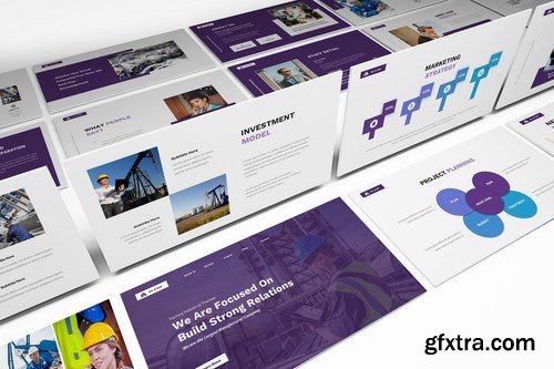 Oil & Gas Powerpoint Google Slides and Keynote Templates